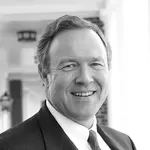 Bill Utt (MBA ’84), former chair of the Darden School Foundation Board of Trustees Grounds, Hospitality and Technology Committee